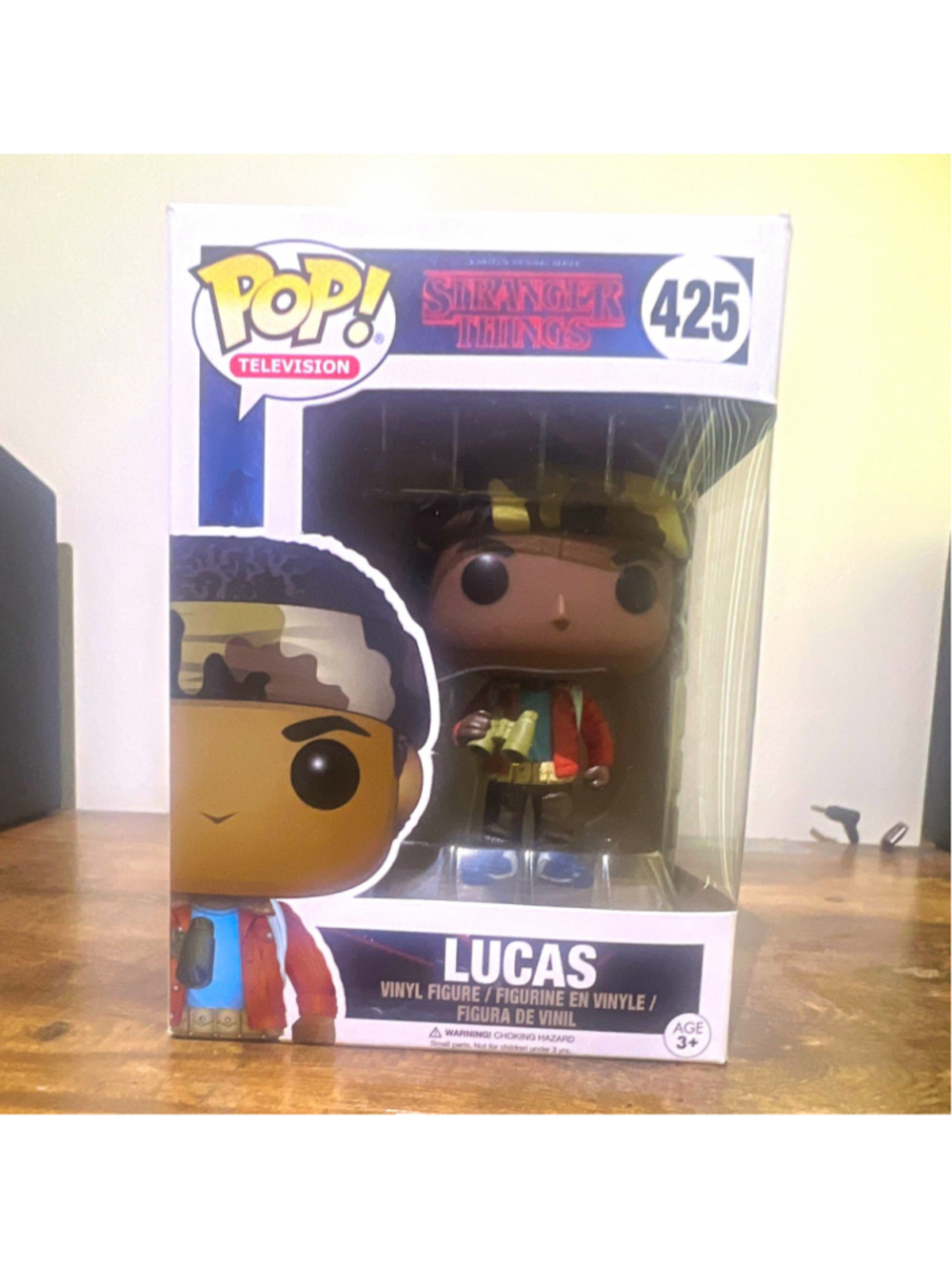 Funko Pop! Television Stranger Things Lucas #425 Vinyl Figure (Unopened)
